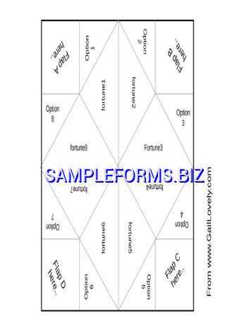 Cootie Catcher Template 1 pdf ppt free